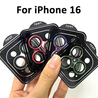 ฟิล์ม เลนส์กล้อง ดวง สำหรับ iPhone 17e 16 Pro Max Plus/Promax 16Pro 16Plus 16Promax 16e 15 14 13 12 11 15 14PM 13PM 007