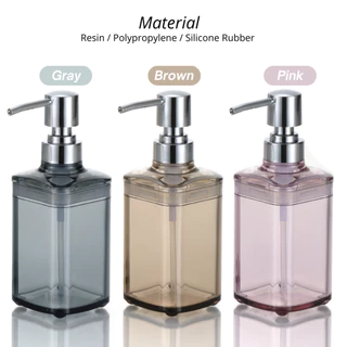 Richell Home(ริเชลล์) LUXRE Dispenser Mini 260 ml ขวดใส่สบู่เหลว ขวดใส่สบู่ ฝากว้าง เทง่าย ดีไซน์โมเดิร์น