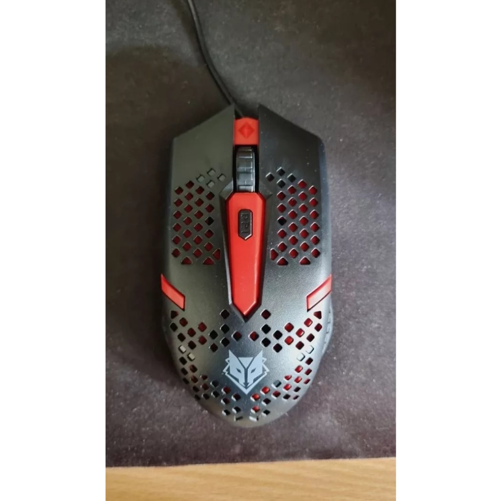 ส่งจากไทย Nubwo NM106 Ergonomic Design Gaming Mouse เมาส์เกมมิ่ง มีไฟ ประกัน 1 ปี NM-106