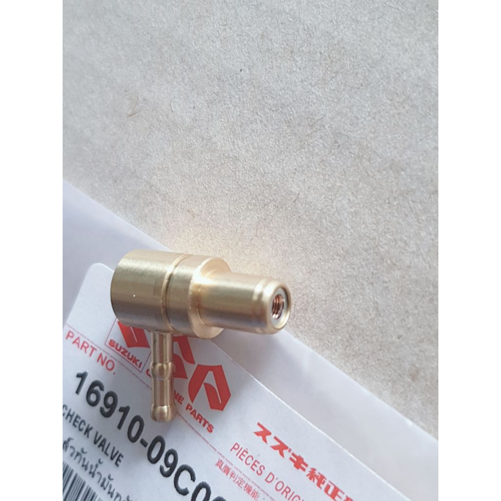 หัวปั๊มทองเหลืองRC100,RC110 แท้ศูนย์Suzuki 16910-09C00-000