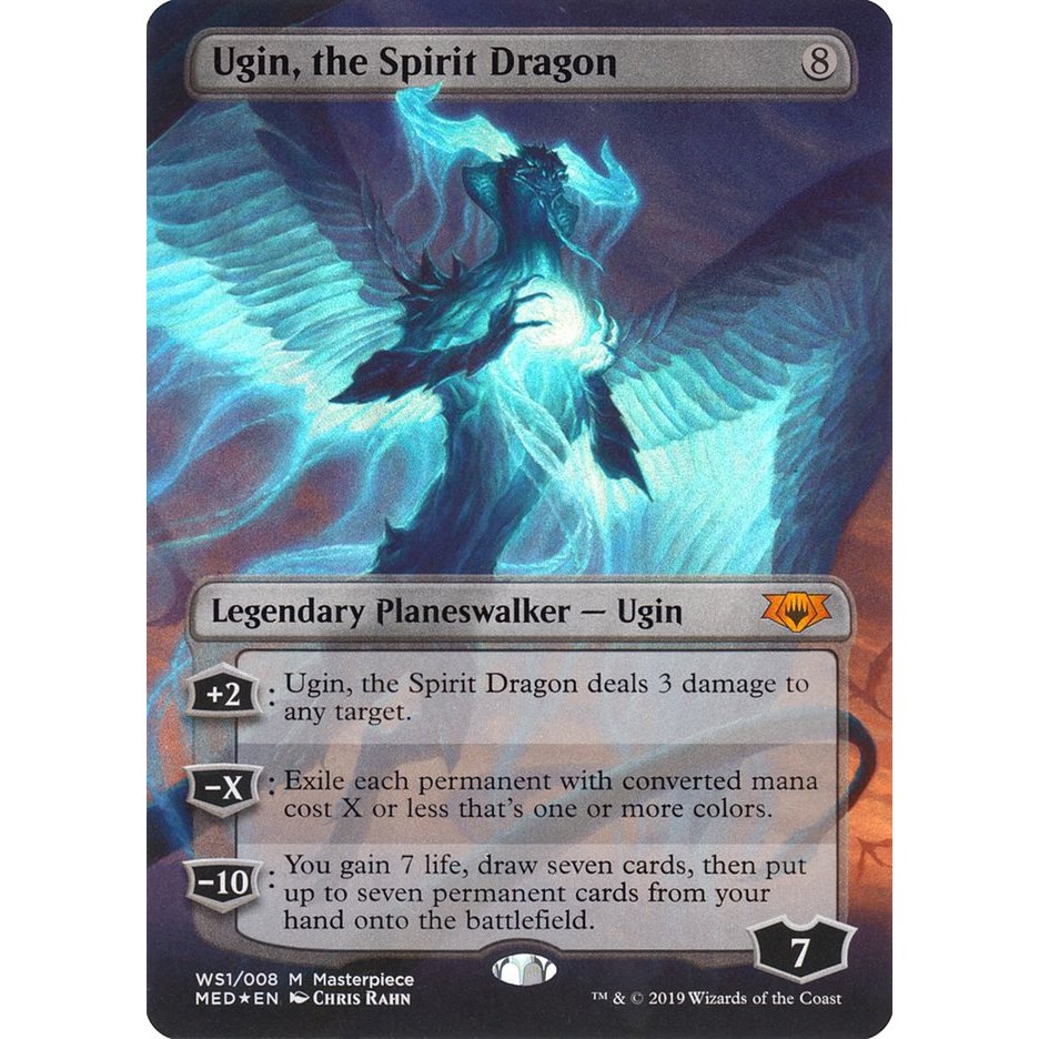 Masterpiece Series: Mythic Edition: Ugin, the Spirit Dragon (foil)