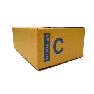 (50ใบ) กล่อง C กล่องพัสดุ กล่องไปรษณีย์ ราคาโรงงาน ( 1 ชิ้น ต่อ 1 คำสั่งซื้อ)