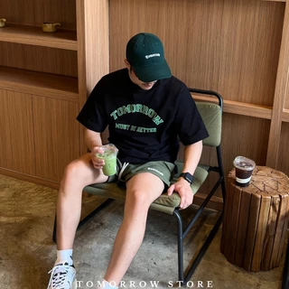 TOMORROW- เสื้อOVERSIZE/Premium รุ่น T-2001 MUST BE BRTTER