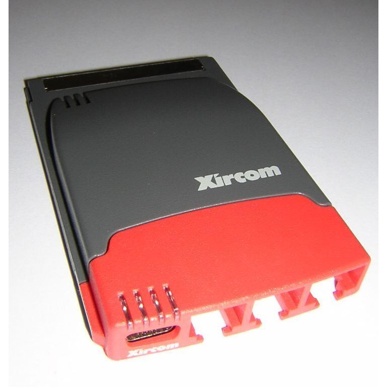 Xircom REM56G-100 PCMCIA RealPort 10 LAN + 56k Modem Combo PC Card Ethernet
