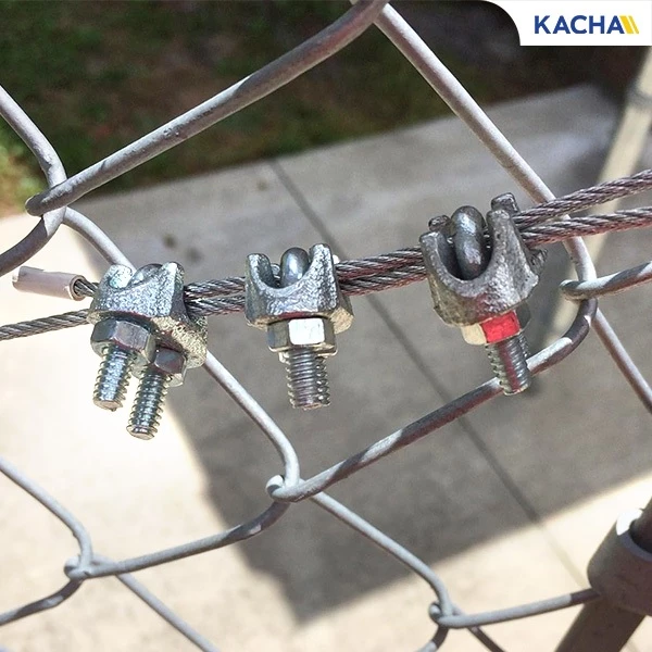Kacha กิ๊บจับลวดสลิง ขนาด 1/8” 3 มม. ถึง 3/8” 10 มม. thumbnail 10