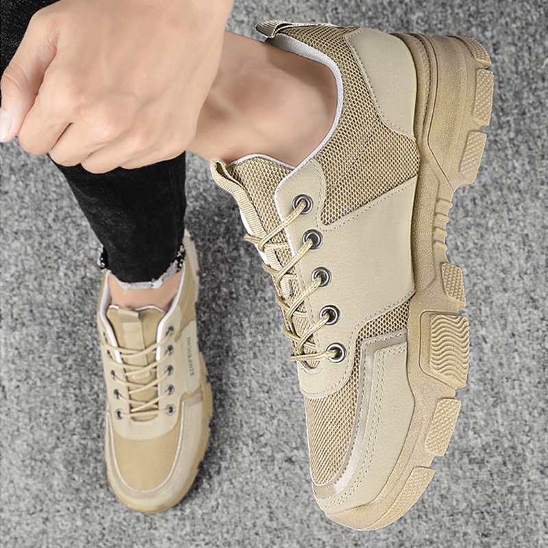 Fshoes มาใหม่  รองเท้าผ้าใบแฟชั่นผู้ชาย ทรงสปอร์ตสุดเท่ห์ มี2 สีให้เลือก ดำและน้ำตาล ทรงสวย แมทช์ง่าย และราคาถูก กดสั่งเ