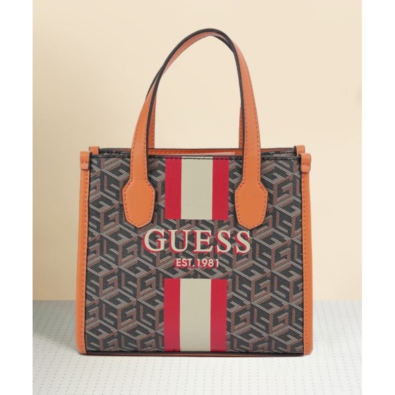#Guess กระเป๋า ทรง tote bag 70%=1,377฿ #ส่งฟรี #ของแท้