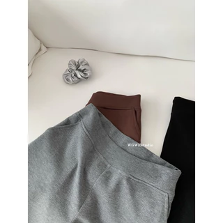 📍พร้อมส่ง📍9763 กางเกงขากระบอก กระเป๋าใช้งานได้จริงเนื้อผ้านิ่มใส่สบาย Tag WG.WE🇰🇷