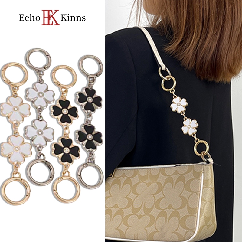 พร้อมส่ง รูปร่างดอกไม้ สายต่อเสริมค วามยาวสายกระเป๋า โซ่ต่อกระเป๋า ความยาว 14ซม DIY สายคล้องกระเป๋า