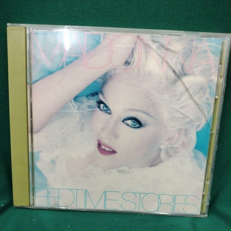 แผ่น cd เพลง madonna - bed time stories แผ่นแท้ มือสอง