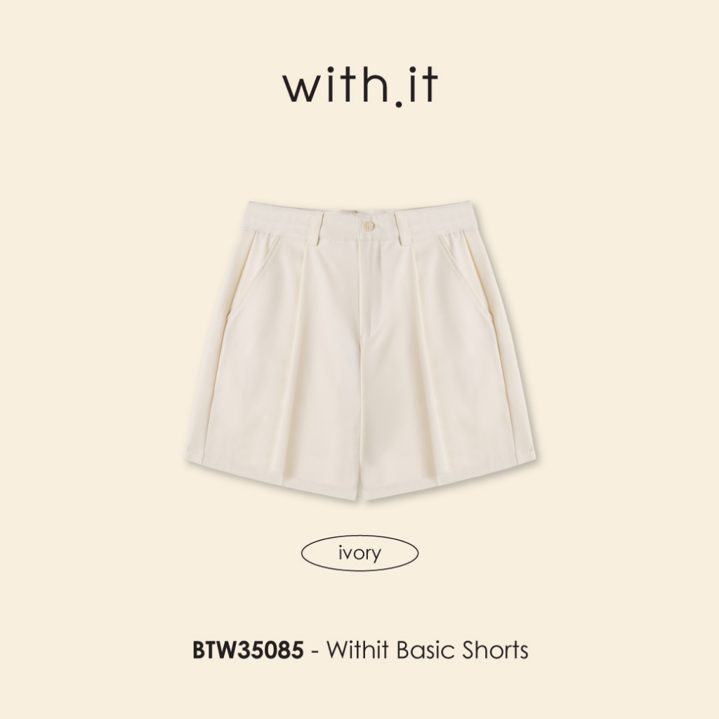 Withit basic shorts กางเกงขาสั้น - BTW35085 - รูปที่ 2