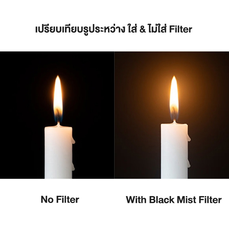Fotocoat Black Mist Filter ฟิวเตอร์ผิวเนียน/แสงนุ่ม 1/2 1/4 Black diffusion ประกันศูนย์ไทย 1 ปี