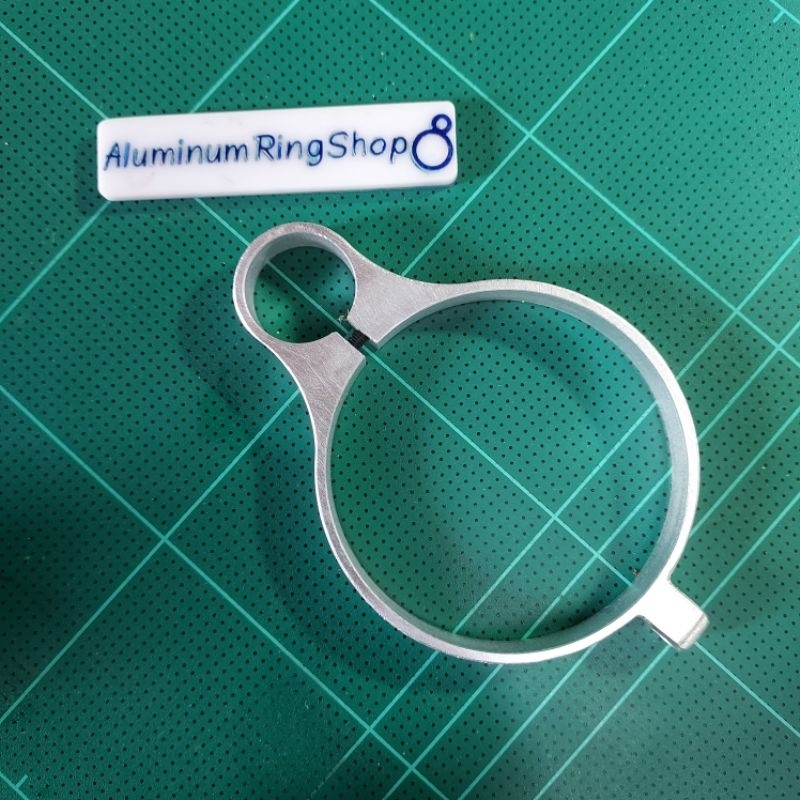 แหวน  อลูมิเนียม สำหรับ งานช่าง งาน DIY  ขนาด  size 19-7.7-61 มิลลิเมตร แบบที่ 1  สั่งตัดได้ค่ะ ตามรูป - รูปที่ 4