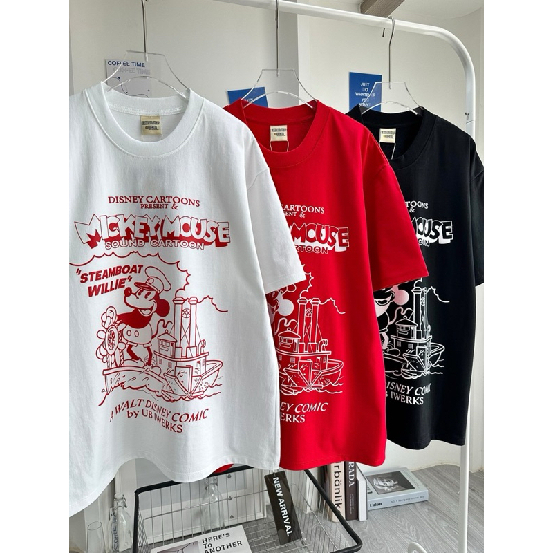 SIS.ON | พร้อมส่ง Oversize เสื้อยืดโอเวอร์ไซส์ TAS มิกกี้เม้า ซาวด์