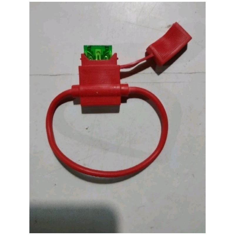 กล่องฟิวส์กันน้ำ+แถมฟรีฟิวส์ 30A กระบอกฟิวส์กันน้ำ อุปกรณ์กันไฟฟ้าช็อต - รูปที่ 2