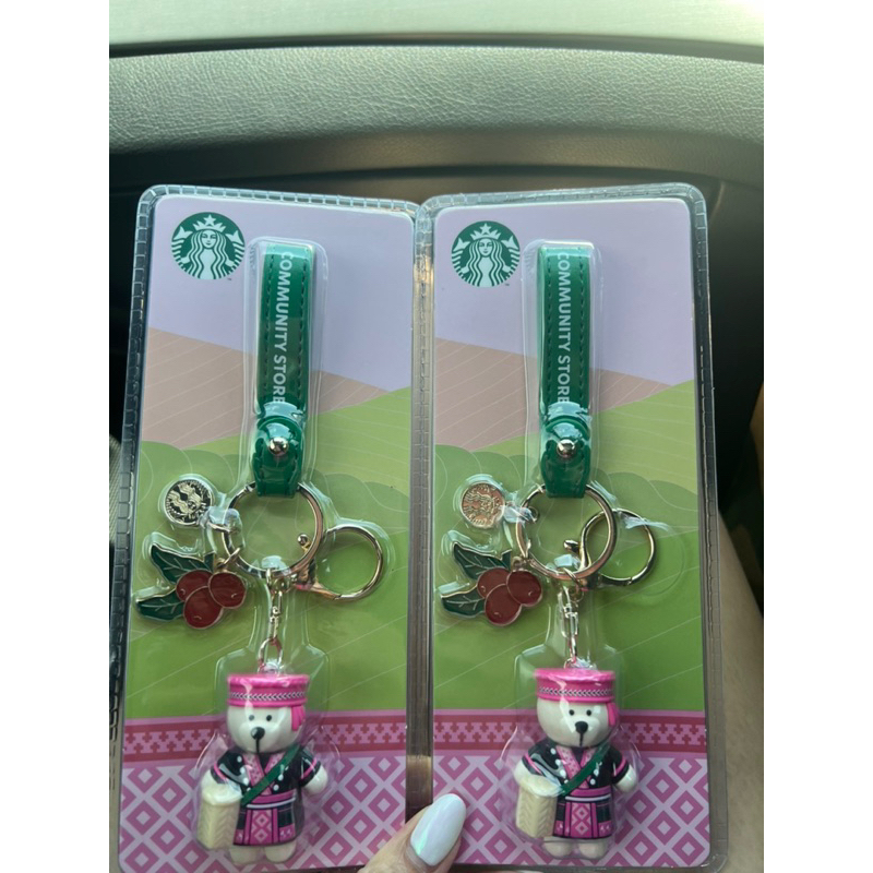 Community Store Bearista Keychain น้องหมีใส่ชุดชาวเขา*เฉพาะสาขาเดอะ กาดฝรั่ง แม่ริม เชียงใหม่