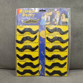 ส่งจากไทย🧔‍♂️ หนวดปลอม มีกาวแปะในตัว หนวดปลอม ชุดปาร์ตี้ ติด…