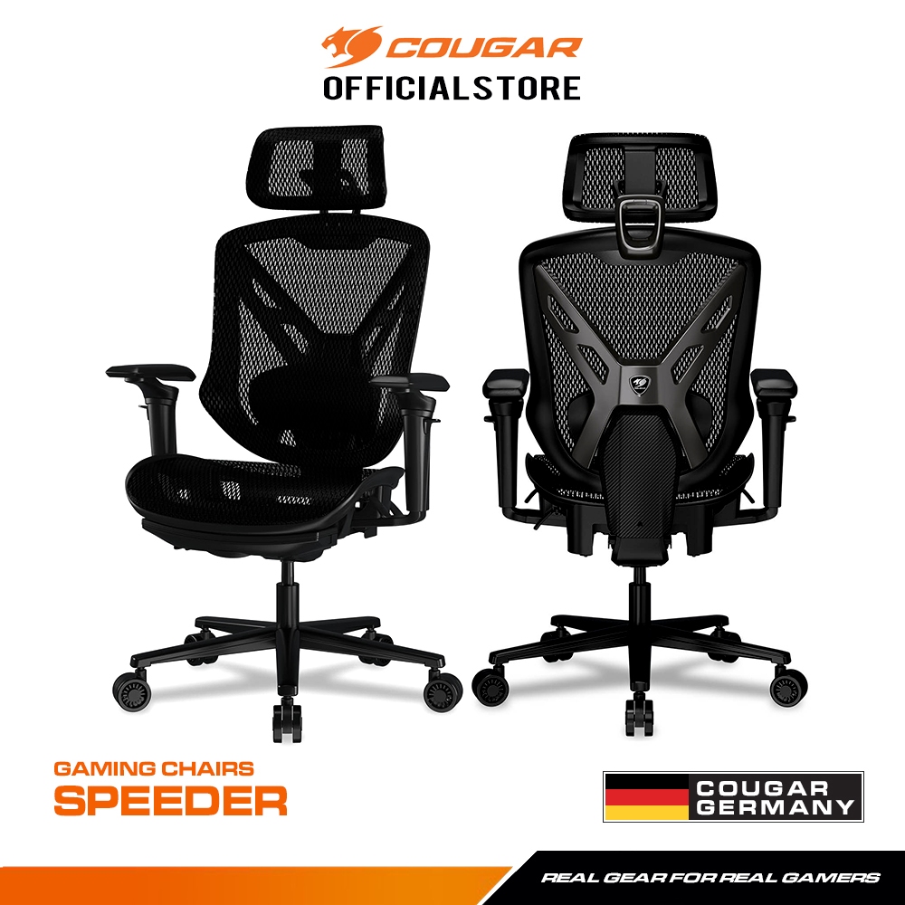 COUGAR - GAMING CHAIR SPEEDER เก้าอี้เกมมิ่ง Ergonomic รับประกัน 1 ปี