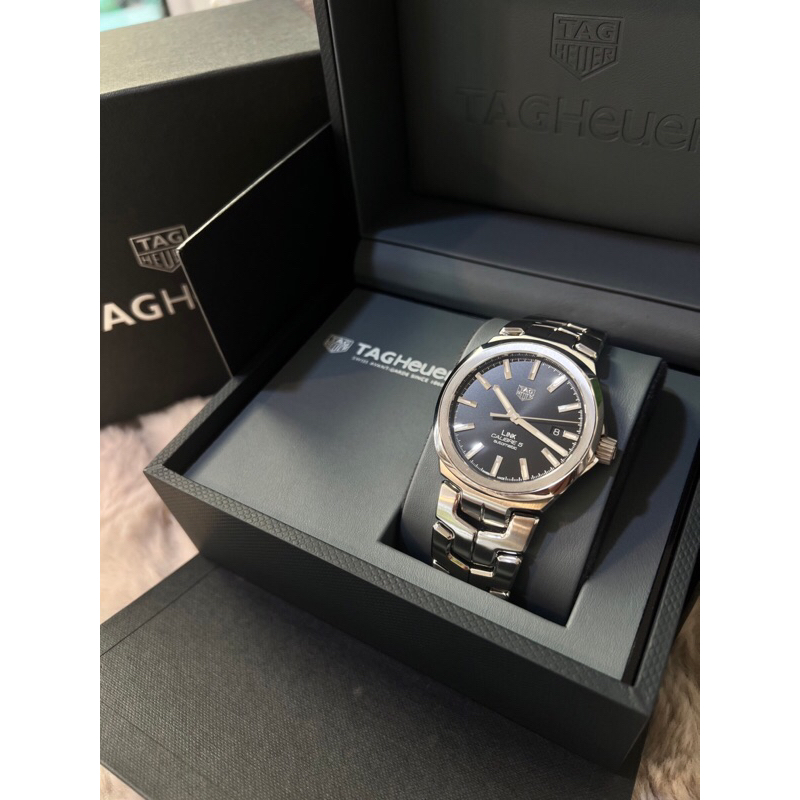 Like New Tag Heuer LINK calibre 5  Size 41 mm Automatic 9/2022  สวยเหมือนของใหม่ หายาก