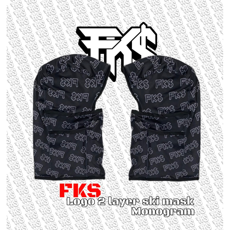 ✅ของแท้100%✅ FKS ski mask monogram