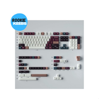 (พร้อมส่งจากไทย)Retro Mixed Light Clone PBT Cherry Profile Keycap