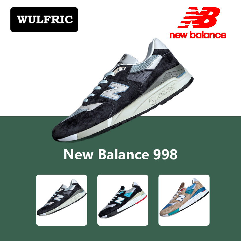 [ส่งฟรี]New Balance M998 grey BLUE รองเท้ากีฬา สําหรับผู้ชายและผู้หญิง
