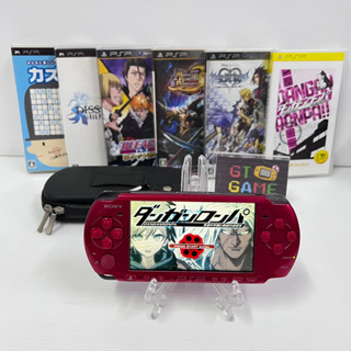 PSP-3000 Radiant Red ❤ 32 GB.😍 📟 JAPAN 🇯🇵 CFW 6.61 Pro 60 Game