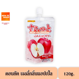 Fujisho Konjac Jelly Apple Flavor - คอนยัคเจลลี่ผสมบุก เยลลี่บุก กลิ่นแอปเปิ้ล แบบพร้อมดื่ม