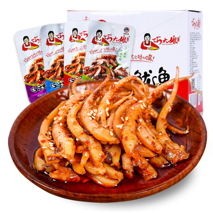 (คละรส1ซอง) กุ้งเครฟิต เนื้อฝอย ไก่กรอบ อร่อยฉ่ำซอสหม่าล่า หนึบๆเคี้ยวเพลิน อาหารของว่าง thumbnail 8