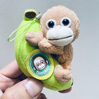 พวงกุญแจ ตุ๊กตา ลิงโคโค่ ใหม่แกะห่อ เกาะกล้วย น่ารักมาก Monkey 🙈 Baby Coco by Nakajima ปี2008 Keychain ลิขสิทธิ์แท้