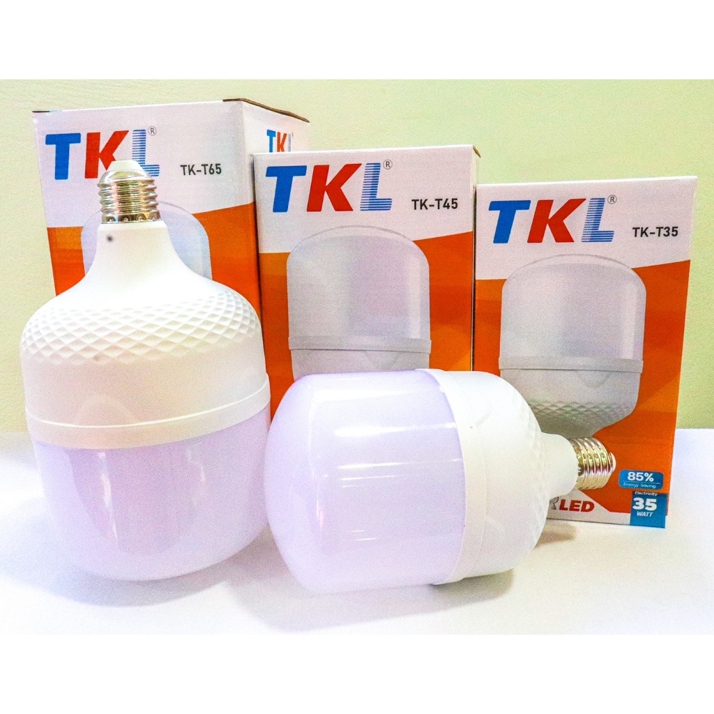 [SUPER LED] หลอดไฟ LED เเสงขาว TKL 35, 45, 65 watt  (ขั้ว E27)