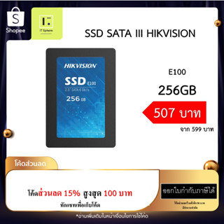 SSD 256GB HIKVISION E100 SATA III 6GB