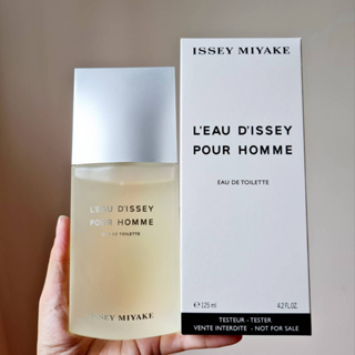 น้ำหอมแท้ ISSEY MIYAKE LEau DIssey Pour Homme for Men EDT 125 ml.กล่องเทสเตอร์