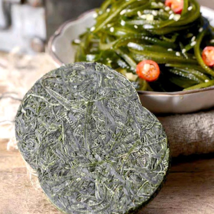 สาหร่ายวากาเมะ สาหร่ายแห้ง ใบวากาเมะ Dried Seaweed海带丝 裙带菜