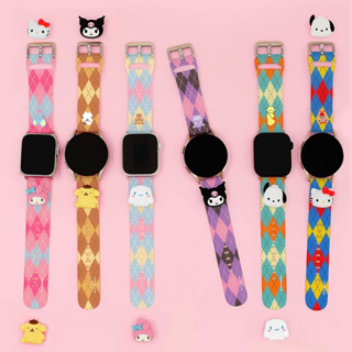 🌈 PreOrder ❤️ Sanrio Figure Hello Kitty / My Melody / Little Twin Stars Watch Strap สายนาฬิกา ลิขสิทธิ์แท้