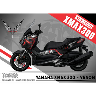 สติ๊กเกอร์สสำหรับติดรถ X-MAX - ลาย Venom