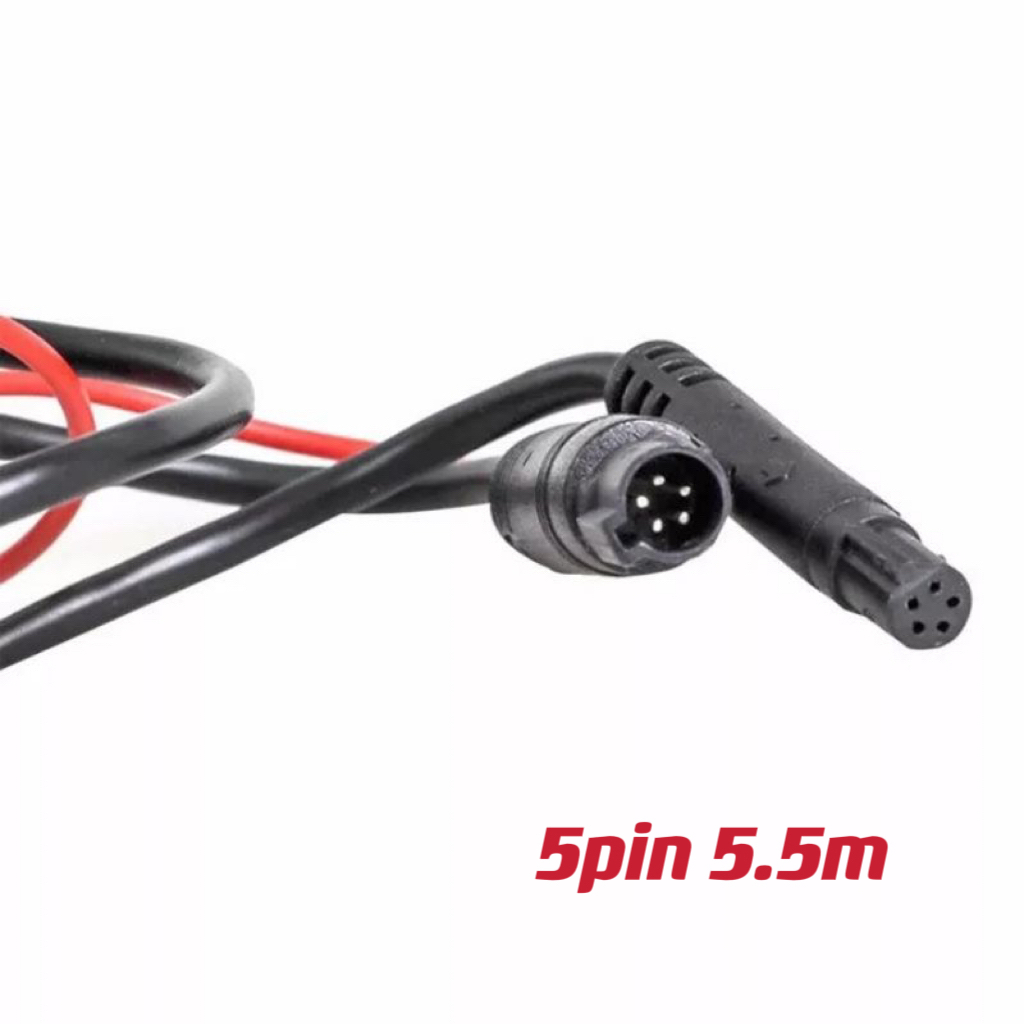 กล้องมองหลัง 4 Pin 5 Pin  กล้องหลังบันทึก กล้องถอย ยาว 5 เมตร 5 พิน พร้อมไฟ LED 4 ดวง ราคา ถูกที่สุด ดีลบีเคเค แกลเลอรีภาพที่ 6