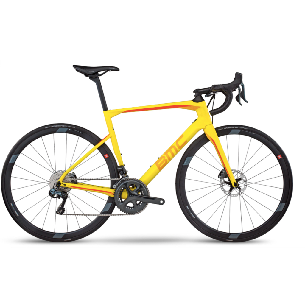 จักรยานเสือหมอบ BMC รุ่น Roadmachine 02 Ultegra Di2 (yellow) Size 54/1 คัน (สินค้า New Old Stock)