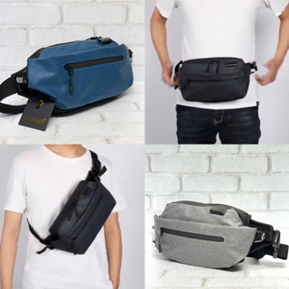 💕 OZUKO WATERPROOF MEN WAIST BAG FUNNY PACK