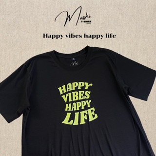 เสื้อยืดลาย Happy Life|Sherbet.teeshop