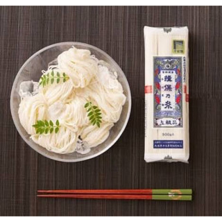 SKบะหมี่เย็นโซเม็ง หรือเส้นขนมจีนญี่ปุ่น เทโนเบะ โซเม็ง อิโบโนอิโตะ เกรดสูง 300 g.