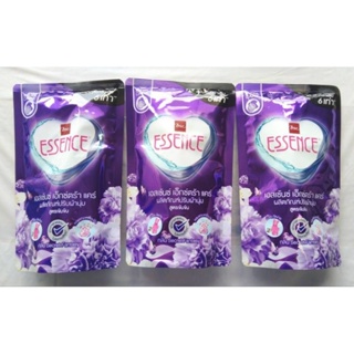 ปรับผ้าessence xtra careปรับผ้านุ่มสูตรเข้มข้น6เท่าขนาด550ml x3ถุง กลิ่นSecret Fantasy หอมกว่าสูตรปกติถึง6เท่าหอมมากๆ