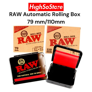 🚚พร้อมส่ง🚚ส่งไว RAW Automatic Rolling Box – 79 mm/110mm เครื่องโรลคุณภาพสูงจาก Raw Thailand