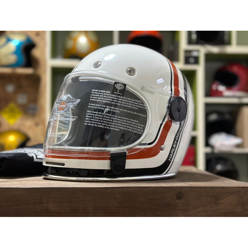 BELL Harley-Davidson Vintage Stripe  helmet หมวกกันน๊อก Size : L