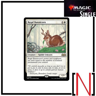 [MTG][Single][WOE] Regal Bunnicorn ระดับ Rare [ภาษาอังกฤษ]