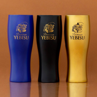 Yebisu Vacuum Insulated Tumbler GOLD แก้วเก็บความเย็นสุญญากาศ