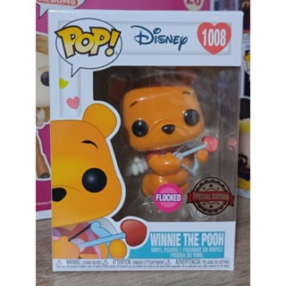 Funko Pop! : Winnie The Pooh - Pooh Valentines Flocked [ กล่องสินค้า - 8/10 ]