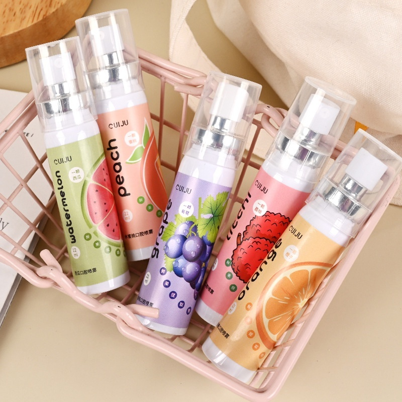 สเปรย์ดับกลิ่นปาก พกพาสะดวกฉีดสเปรย์เบาๆ ขนาด 20ml กลิ่นหอมฟุ้งเติมช่องปากทำความสะอาดช่องปาก