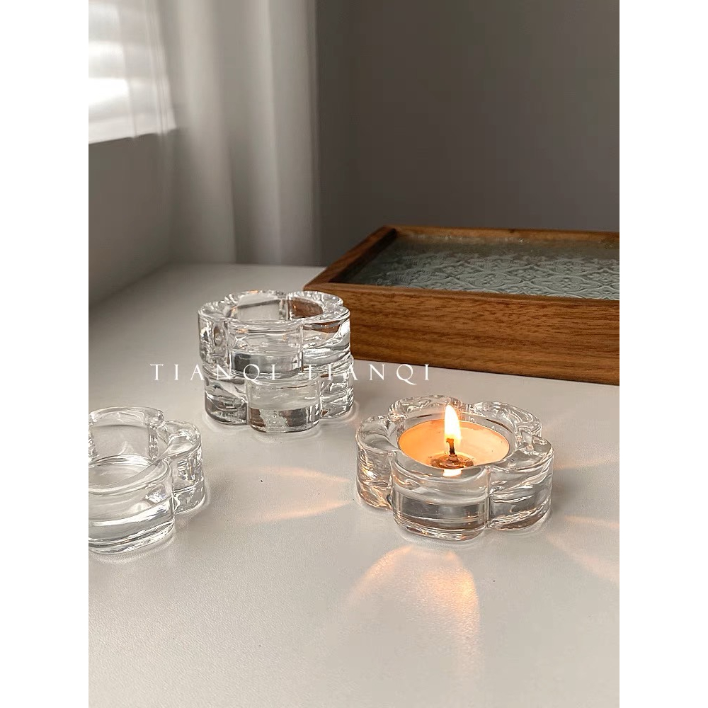 ที่วางเทียน ฐานเทียนรูปดอกไม้ No. 3577MKK 3957