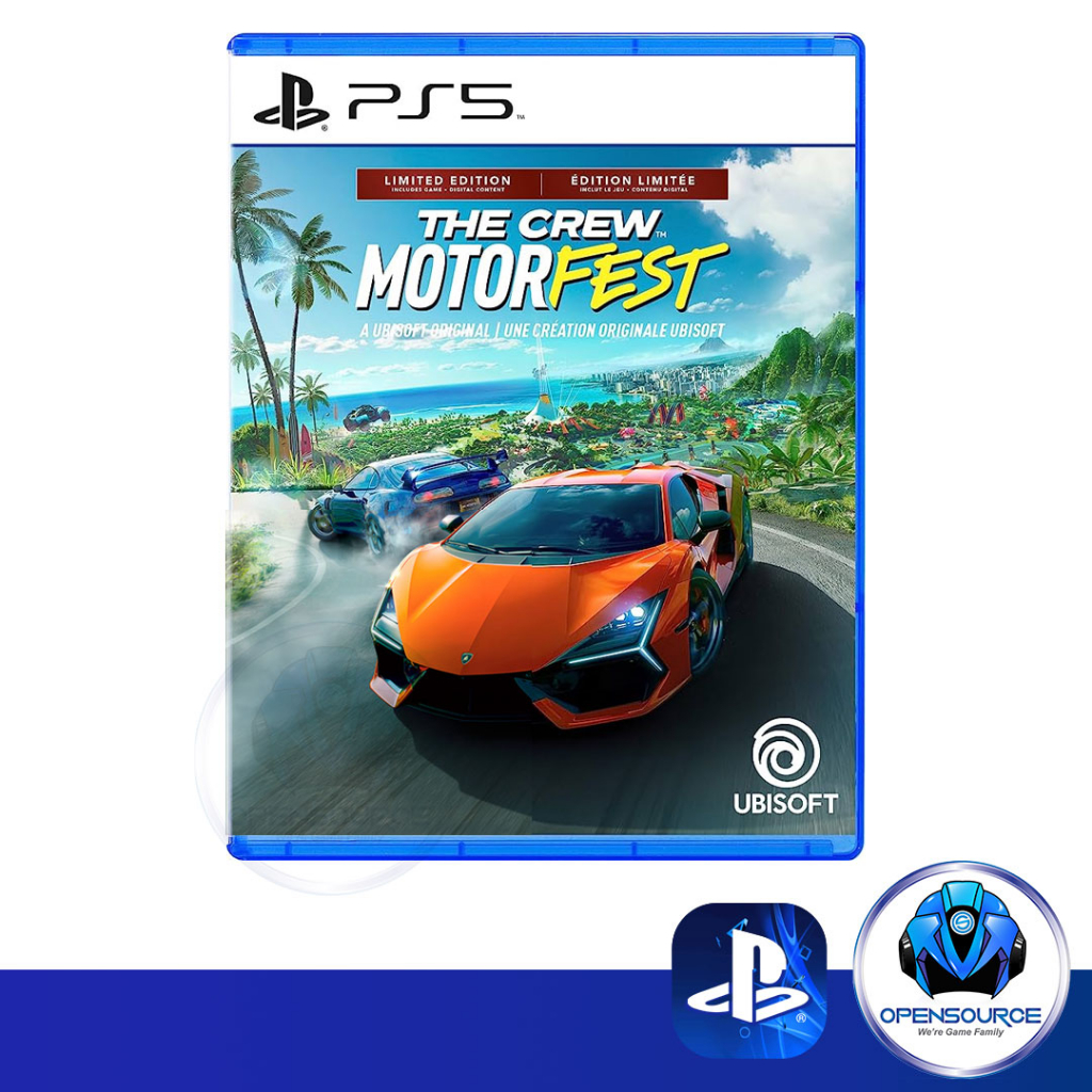 [พร้อมส่ง]Playstation: The Crew Motor Fest (ASIA EN/CH/KR/JP) แผ่นเกม สำหรับ เครื่อง PS5